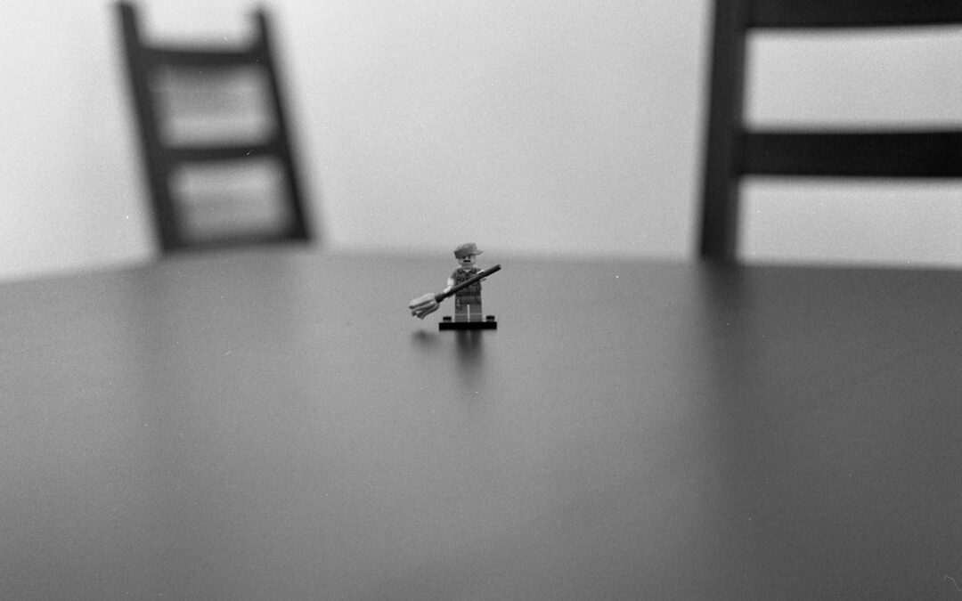 Vaktmästaren i magen fick hjälp med vårstädningen!