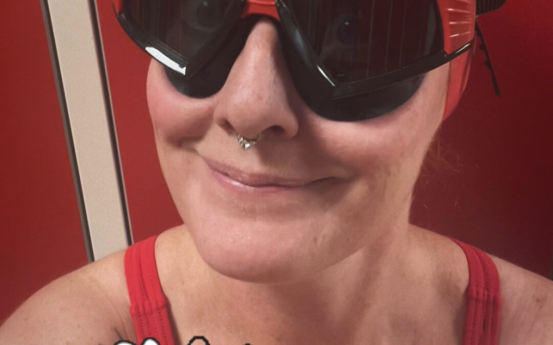 Hälsovecka och piggsvinsfluga i simhallen.