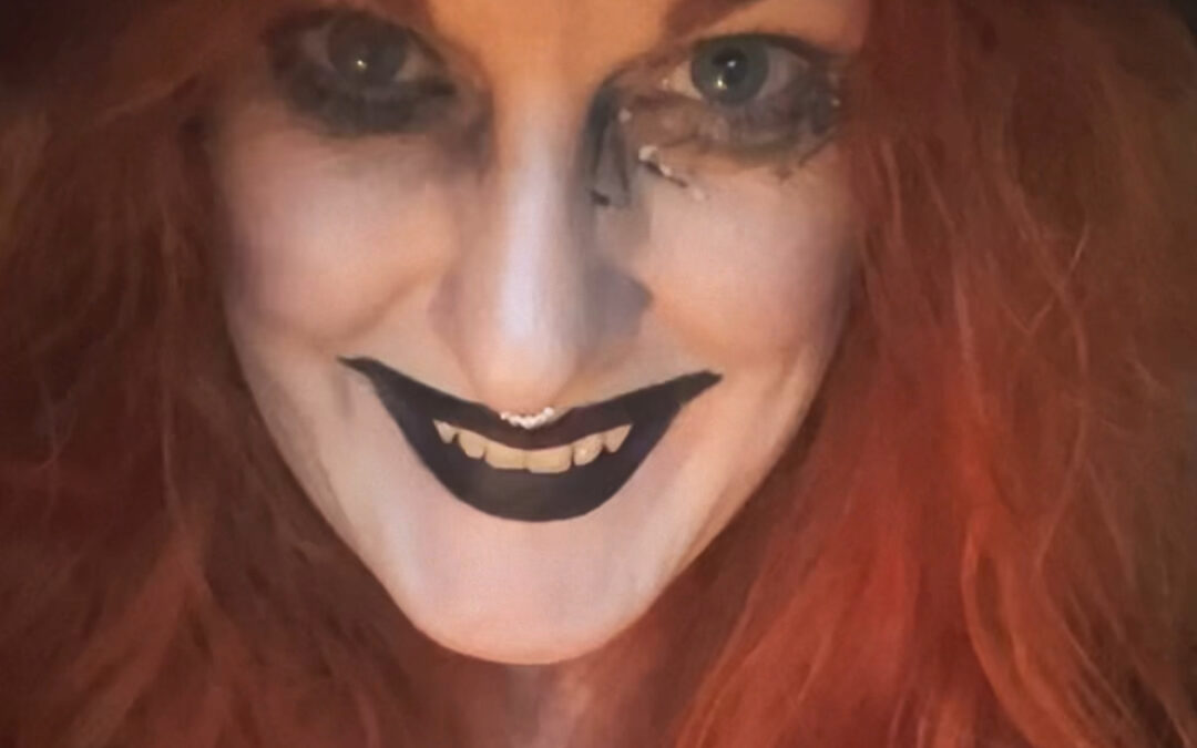 When witches go riding, and black cats are seen, the moon laughs and whispers, ´tis near halloween!